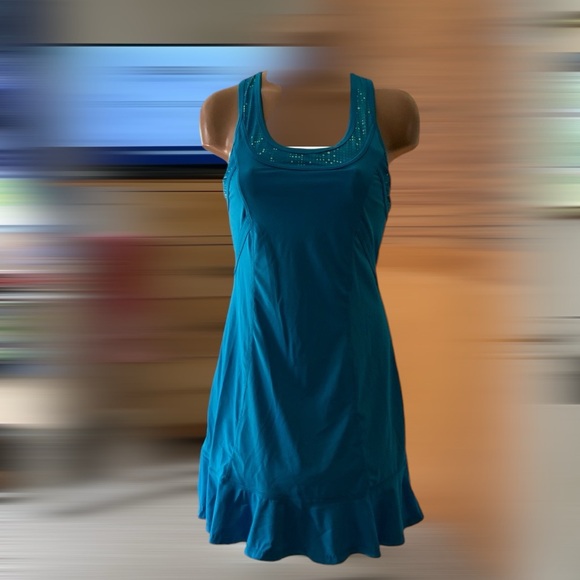 Kyodan tennis dress turquoise size small - Picture 1 of 8